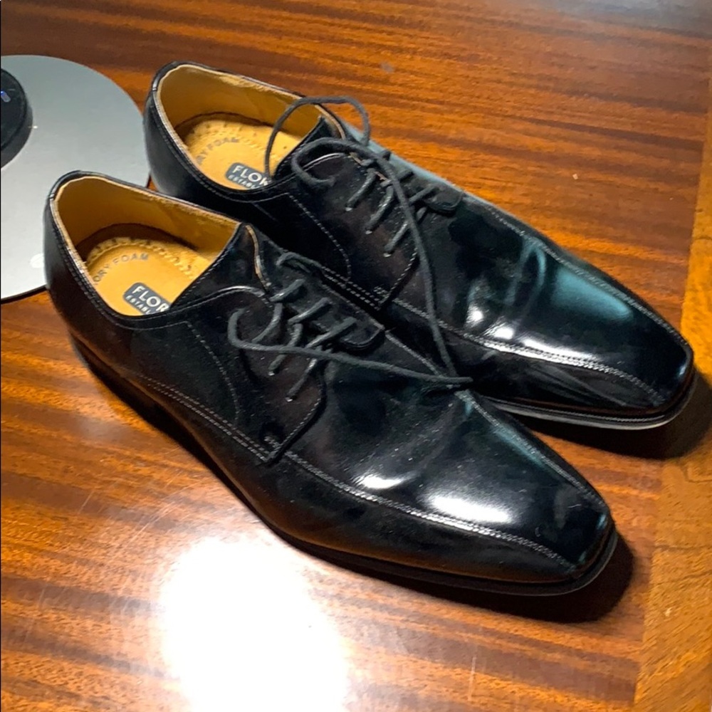 Black Leather Dress Shoes